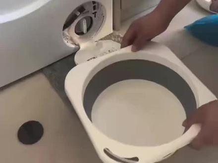 西门子洗衣机如何清理排水泵#滚筒洗衣机