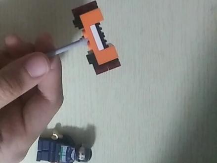 积木吴天锤的制作方法#拼装玩具