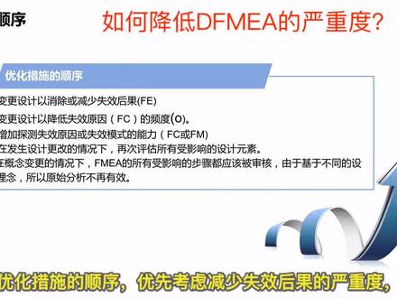 如何降低DFMEA的严重度?