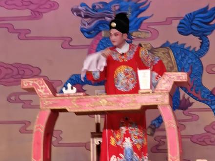 10月2号在秀英区長流镇堂善村演(秦楼情)