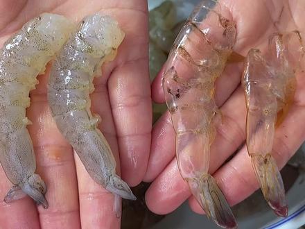 原来剥虾仁这么简单,学会这个小技巧,虾壳1秒1个完整脱落太棒了 #美食