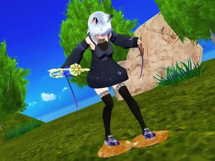 兽耳娘大战胶水人 败北 #二次元 #动漫名场面 #动漫杂谈