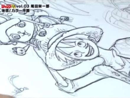 【海贼王】漫画家尾田荣一郎作画过程#漫画 #海贼王 #漫画考研