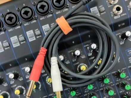 雅马哈调音台输入插孔应用