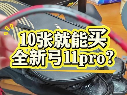 1000就能买到11pro么#羽毛球拍 #羽毛球装备分享 #高性价比球拍推荐 #运动装备测评