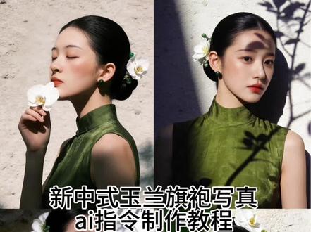 超美的新中式玉兰旗袍古典风写真ai指令制作教程来啦……ai玉兰旗袍写真怎么生成 新中式碧绿暗纹提花真丝旗袍 #豆包ai #豆包出大片有两把刷子 白玉兰仿真花 碧绿真丝新中式旗袍 新中式旗袍ai 新中式旗袍ai指令写真教程 #新中式旗袍的正确打开方式 中式写真ai指令百合花 国风少女写真 中式写真ai指令百合花 中式写真ai指令特效中式写真口令 豆包中式写真指令 中式写真光影效果 中式古典风写真 中式写真发型搭配 中式盘发 写真女生风格推荐氛围感 古典美学氛围感ai写真 豆包春日写真指令 豆包p图指令旗袍古风 Al生成写真教程 春日氛围感图片教程 国风写真图 #中式古典美学 #玉兰旗袍ai写真
