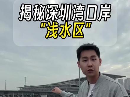 带你揭秘黑水!#我与汽车的日常 #浅水区 #深圳湾口岸