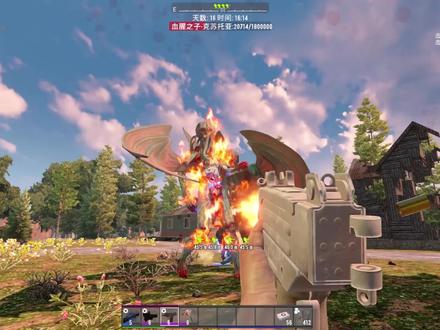 七日杀旧日支配者28:肝了两天提升攻击力,一枪把黄衣给秒了