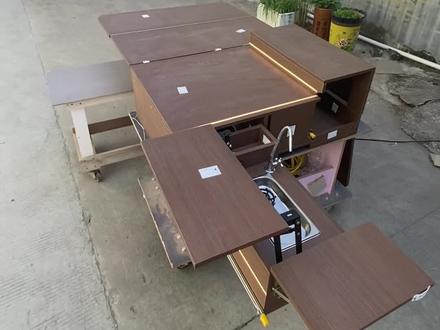 定制后备箱摆摊柜车尾柜#后备箱摆摊 #我的摆地摊创业日记 #车载收纳箱 #床车改装 #露营车改造