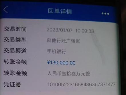 收到骗子打款截图