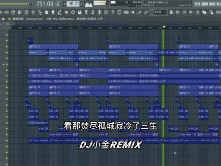 很多家人们要求我出完整版,现在来了 不喜欢轻点喷 #我本将心向明月 #dj编曲