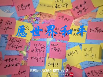 我花费60做了一个关于世界和平的活动。
有人问:这有什么用?
这个视频会告诉你答案🕊️
#世界和平 #和平 #愿世界和平 #和平拼图 #影石Insta360