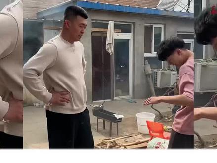 妙峰打假鸽武缘势在必得,他要硬抗鸽无缘10腿,输了赔一万加道歉#少林妙峰 #鸽武缘 #寸拳 #通背拳
