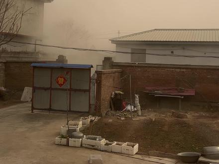 北京的农村生活,沙尘暴来袭 #北京 #记录真实生活 #我的乡村生活 #农村生活 #沙尘暴