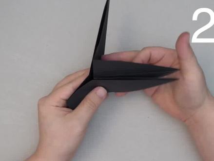 万圣节快到了,给大家分享一个可爱的死神折纸过程2#创意diy #制作过程 #手工制作 #动手能力 #亲子手工 #折纸