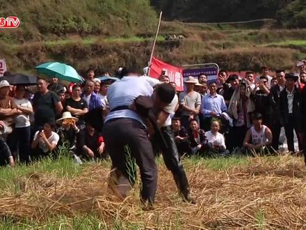 中国黎平侗都文化,坑洞摔跤节