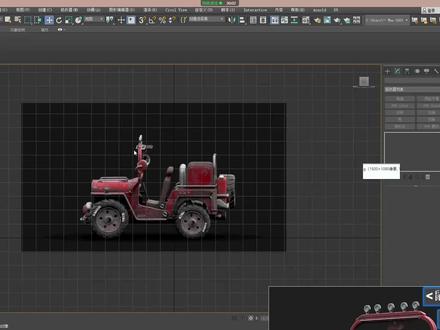 游戏里敞篷越野车 是如何被建模师创造出来的 快来围观 #3dmax#3dmax建模#3d建模#3d建模基础教学#学习