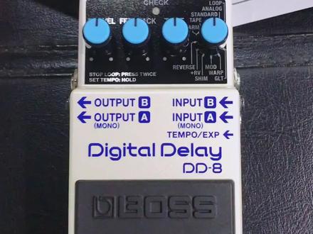 #boss #电子管音箱 #dd8延时#摇滚电吉他 #吉他效果器 后面拨档开关 干嘛的?谁知道 请留言