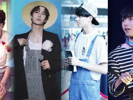 盘点几位明星背带裤造型,蔡徐坤可爱,王俊凯减龄,肖战阳光帅气 #宝藏男孩 #向全世界安利 #娱乐评论大赏