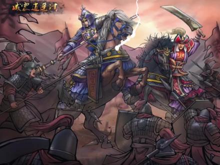 三国之张辽威震逍遥津,张八百勇斗孙十万#名将 #三国 #古代战争