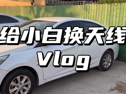 你们说换了天线油耗会降低吗🤔#我与汽车的日常 #女大学生 #手动挡 #用车技巧