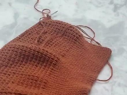 华夫格编织教程来了姐姐们#创作灵感#华夫格 #爱生活爱编织 #手工毛线编织 #毛衣编织教程 #毛衣