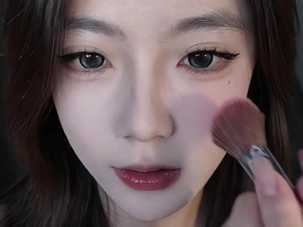 新手vs高手!不同腮红叠涂思路 #腮红
