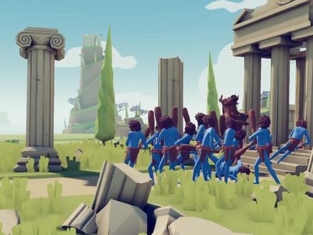 全面战争模拟器:沙雕勇者争霸赛,勇者变身树巨人!