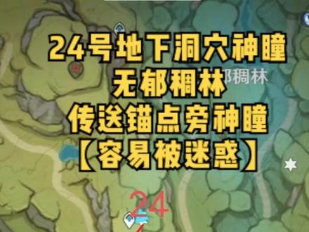 24「护世森-无尽稠林 传说锚点旁地下洞穴内」#原神须弥
#草神瞳 #全收集 #护世森#无尽稠林 #传送锚点