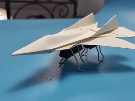 目前最好的F-22纸飞机教程-1,有点长得有耐心#手工 #纸飞机 #折纸