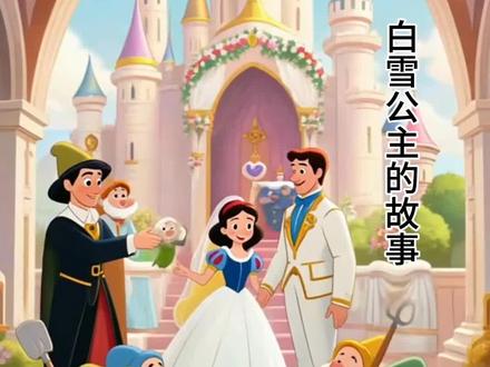 白雪公主的故事#童话故事 #白雪公主 #早教动画 #少儿动画片推荐 #儿童动画