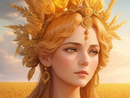 希腊神话四季女神德墨忒尔