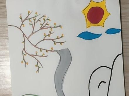 简笔画画古诗——三年级《三衢道中》#创意画 #画画教程 #dou来看好剧