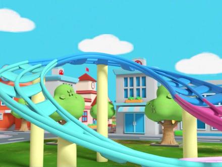 挖掘机动画:吊车来救援被困住的汽车#儿童挖掘机动画视频 #3-6岁儿童工程车动画 #挖掘机动画 #卡通挖土机视频 #挖机车2-6岁儿童大挖机