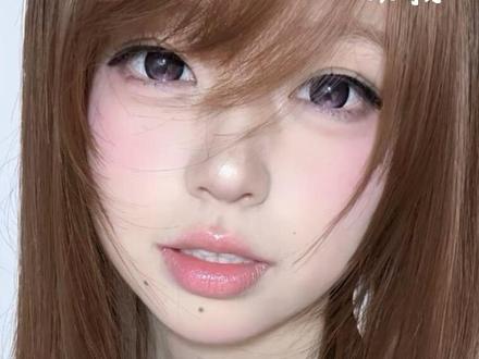 适合有眼尾沟的无辜粉兔妆#新手化妆教程 #妆容分享#肿泡眼 #全妆跟练