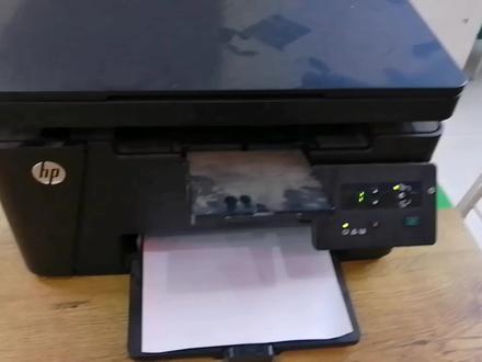 HP126A打印全黑,不花一分钱你也能修好! #复印机维修 #打印机维修