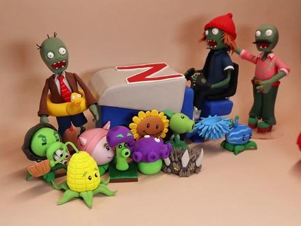 植物大战僵尸—雪橇车僵尸小队|粘土教程| 一队踩着冰面飞驰而来、专挑你防线最薄处下手的高速突袭专家。#植物大战僵尸 #粘土教程 #欢迎来到我的黏土世界 #超轻粘土 #雪橇车僵尸小队