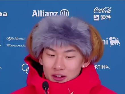 苏翊鸣:祝贺我和桃姐,我想所有的庆祝都会很疯狂!(来源 央视网)