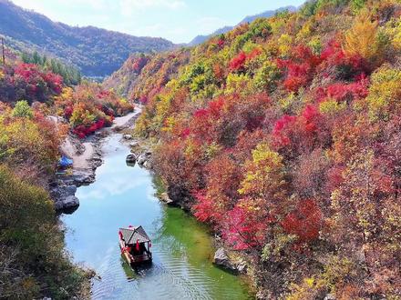 秋色不输本溪,人称辽阳小九寨,祥水源赏秋正当时 #旅行推荐官 #小众景点 #赏秋圣地@DOU+小助手