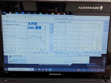 水月雨kato有线入耳hifi耳机三,频响曲线分享。讲到了点三频相互影响原理哦🐢#hifi #耳机 #大乌龟耳机
