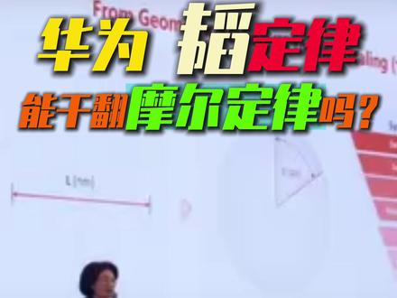华为的韬定律能干翻摩尔定律吗? #韬定律 #华为 #芯片 #抖音前沿科技首发计划 #硬核玩家计划