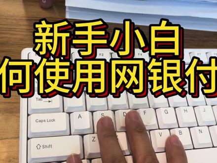 新手如何使用网银付款 需要的点赞➕收藏