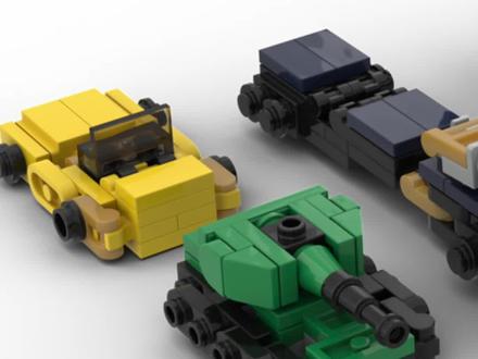 鱼羊砖坊原创 #乐高 #变形金刚 #混天豹 #MOC 变形展示及拼搭教程,关注作者查看更多原创作品。