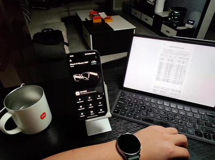 小米watch5手势控制演示,总感觉有点迷,,,AI眼镜拍视频效果不理想,大家将就看吧😂😂😂#小米 #小米智能 #小米智能手表 #手表 #智能手表