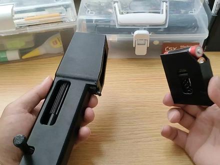 制作可以拉栓的玩具#拉栓狙 #文具