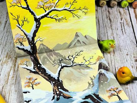 丙烯马克笔解锁国风《喜上枝头》!金灿灿的背景配落雪寒枝,喜鹊一飞,好事自然来~教程超详细,宝子们跟着画,把这份喜气揣进画里✨
#丙烯马克笔 #跟着抖音学画画 #国风古韵 #喜鹊 #真实生活分享计划