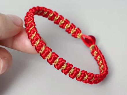 蝴蝶结🎀手绳完整版教程 #编绳 #手工编织零基础教学 #编绳教程 #简单易学 #手工