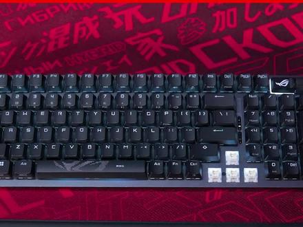 原声录制,雪武白轴在游侠2的全键音效#rog #rog玩家国度 #rog外设 #机械键盘 #客制化键盘