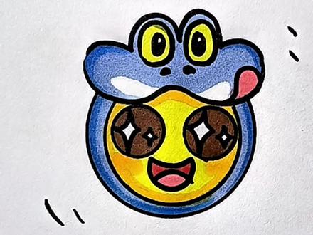 这个表情包你会画吗? #简笔画