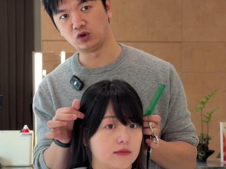 有村架纯同款刘海阔面方圆脸女生怎么剪不踩雷 细节版剪法教程分享 #有村架纯 #有村架纯发型 #减龄刘海 #重庆剪刀手艾林 #重庆剪发